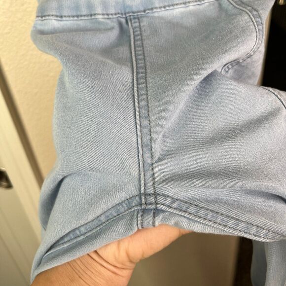 Girls Denim Overalls Light Blue Size 9/10 #611 - Picture 12 of 17